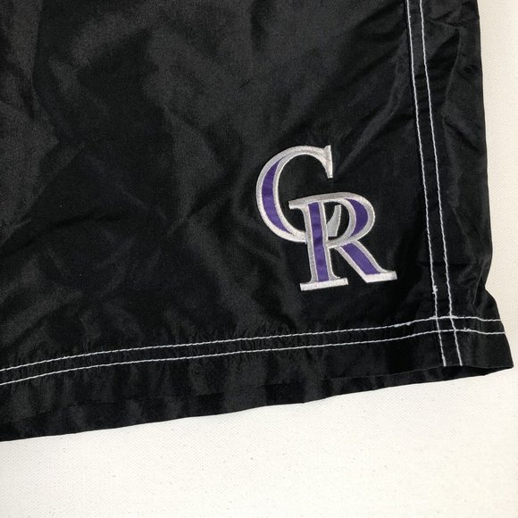 Colorado Rockies Mens Size XL Swim‎ Trunks Lined MLB Genuine Merchandise￼ H106 - Picture 3 of 4